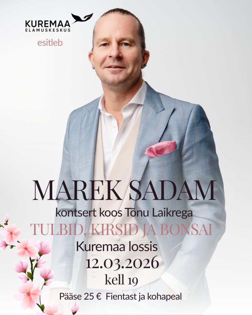 Mareks Sadama kontsert Kuremaa lossis