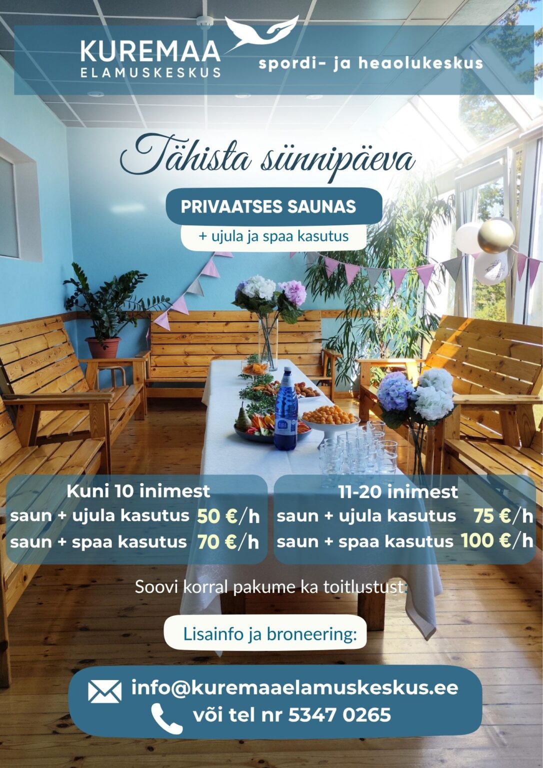 Kuremaa privaatsaun sünnipäev